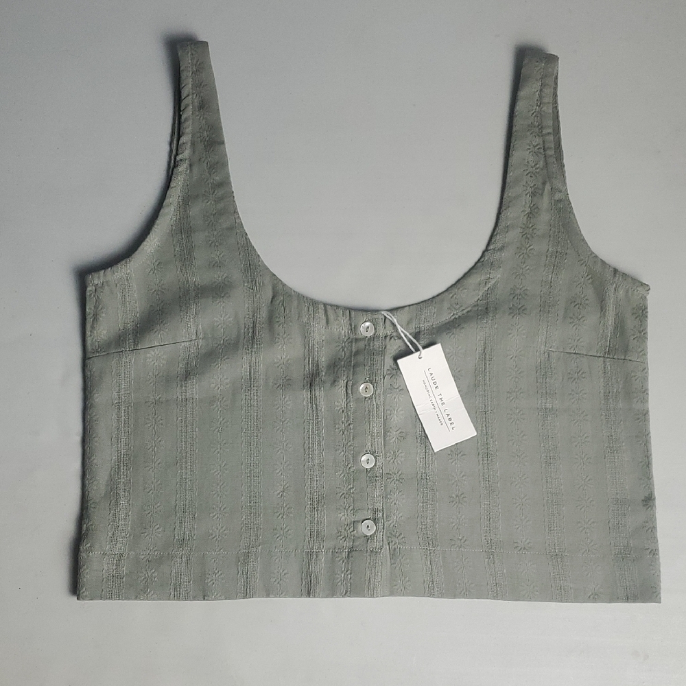 Laud The Label Crop Top